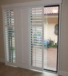 Sliding Glass Door Shutters In Las Vegas